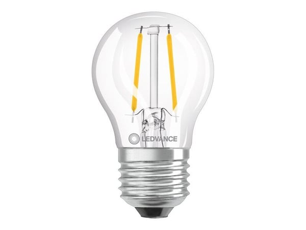 LEDVANCE LED kruunu hehkulamppu 470lm 4.8W/827 (40W) E27 himmennettävä