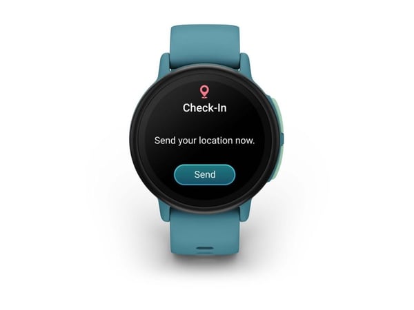 Garmin Bounce 2 - 43 mm - smart klocka med band - silikon - handledsstorlek: 115-180 mm - display 1.2" - 4 GB - ANT+/ANT, Bluetooth, Wi-Fi, LTE - 2...
