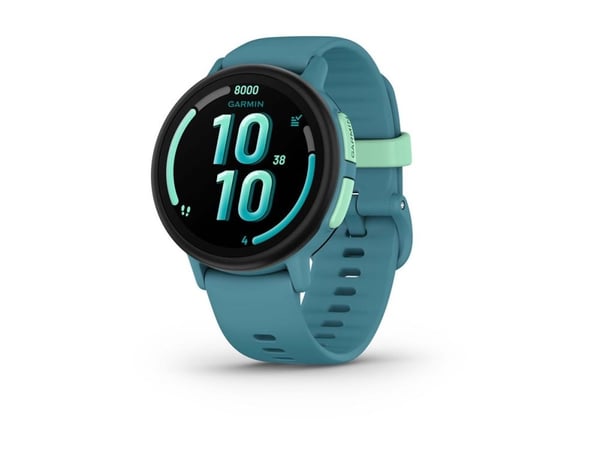 Garmin Bounce 2 - 43 mm - smartklokke med bånd - silikon - håndleddstørrelse: 115-180 mm - display 1.2" - 4 GB - ANT+/ANT, Bluetooth, Wi-Fi, LTE - ...