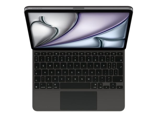 Apple Magic Keyboard - Tastatur og folioveske - med styrepute - Apple Smart connector - QWERTY - Internasjonal engelsk / kanadisk fransk - svart - ...