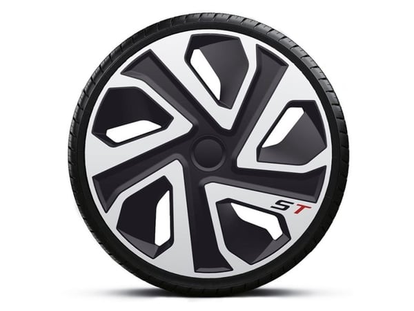 19" ST silver hjulkåpsats