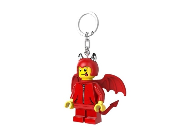 LEGO® Minifigures™ nøkkelring med LED-lys Cute Little Devil
