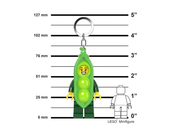 LEGO Minifigures nøkkelring Light Peapod-kostyme jente
