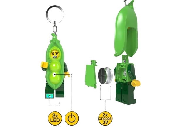 LEGO Minifigures nøkkelring Light Peapod-kostyme jente