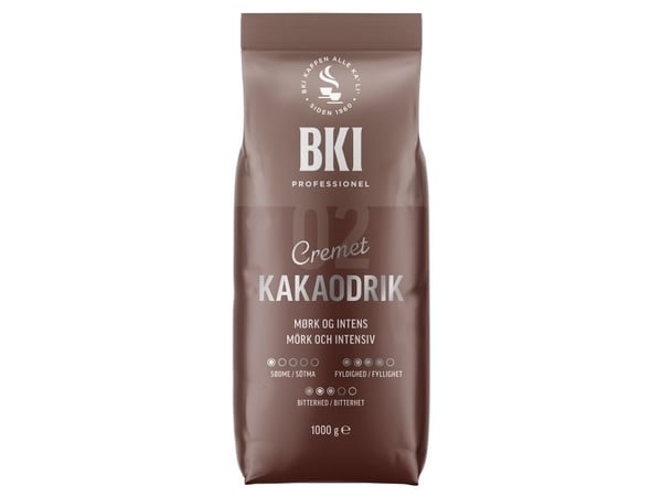 BKI Kakaodrik 17% 1000g - (10 poser x 1000g)