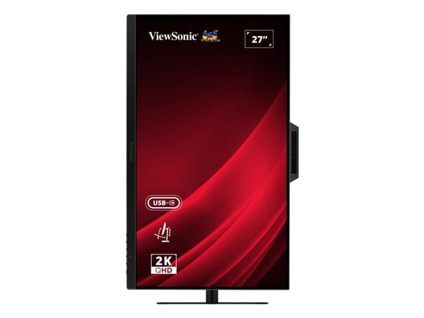 Viewsonic VG2741V-2K, 68,6 cm (27"), 2560 x 1440 piksler, Quad HD, LCD, 4 ms, Svart