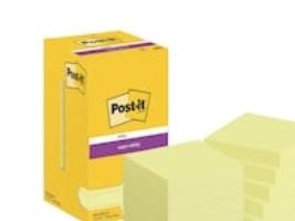 Post-it Super Sticky Notes, ultrastarka, 76 x 76 mm, 12-pack