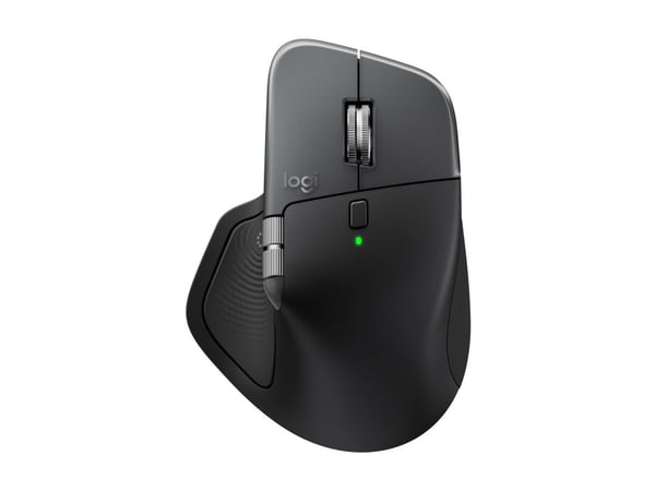 Logitech MX Master 4 for Mac, Oikeakätinen, Laser, Bluetooth, 8000 DPI, Hopea