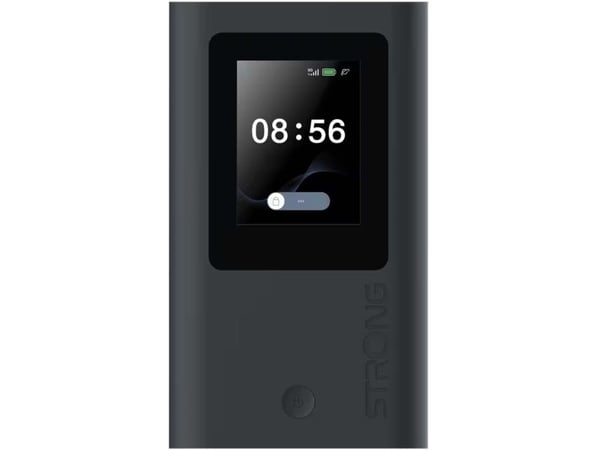 Strong 5GMIFIAX1800, Mobilnettverksruter, Svart, 802.11a, 802.11b, 802.11g, Wi-Fi 4 (802.11n), Wi-Fi 5 (802.11ac), Wi-Fi 6 (802.11ax), 574.1200 Mbi...
