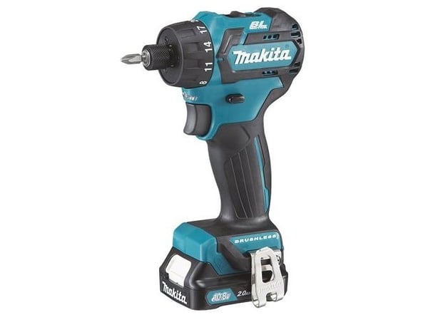 Makita DF032DSAJ, Boremaskin med pistolgrep, 2,8 cm, 1 cm, 450 RPM, 1500 RPM, 21 Nm