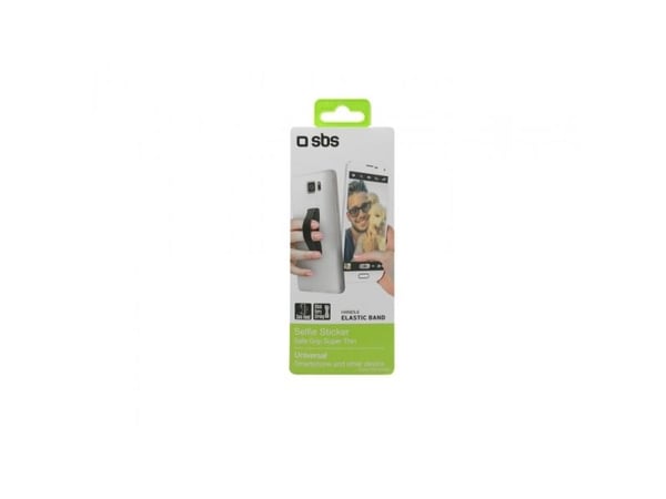 SBS TESELFIESTICKERK, Mobiltelefon/smarttelefon, Sort