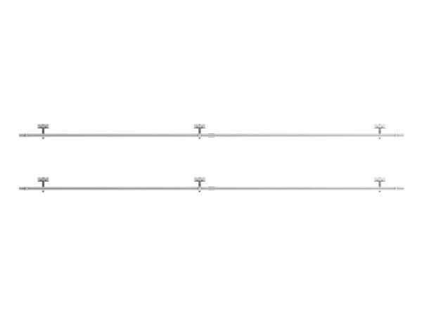 Anker SOLIX - Asennusteline(t) aurinkopaneelille - kiinnitetty - hopea (2 kpl)