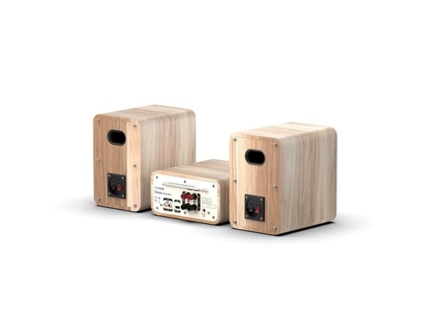 Pure Classic Stereo Mini, Hjemmelydanlegg (mikro), Eik, Hvit, 1 disker, Front, 40 W, 2,54 mm
