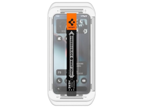 Herdet glass Spigen Glas.tr ez Fit for Nothing Phone 3 Clear [2-pk]