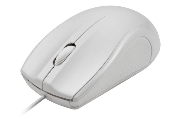 Deltaco MS-711-W, Molempikätinen, Optinen, USB Type-C, 1200 DPI, Valkoinen