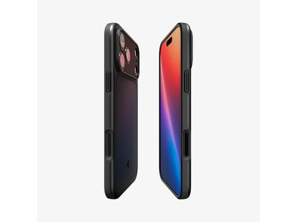 Spigen ACS09879, Suojus, Apple, iPhone 17 Pro Max, 17,5 cm (6.9"), musta