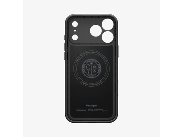 Spigen ACS09879, Suojus, Apple, iPhone 17 Pro Max, 17,5 cm (6.9"), musta