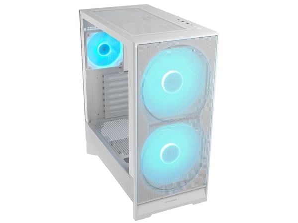 COUGAR CGR-5VA4W-RGB, Midi Tower, PC, Vit, ATX, CEB, micro ATX, Mini-ITX, Spela, Multi