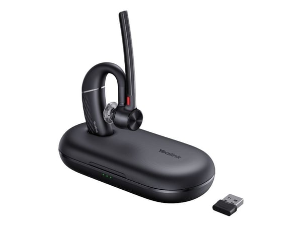 Yealink BH71 Pro - Hodesett - i øret - over-øret-montering - Bluetooth - trådløs - USB-C via Bluetooth-adapter, USB-A via Bluetooth-adapter - Certi...