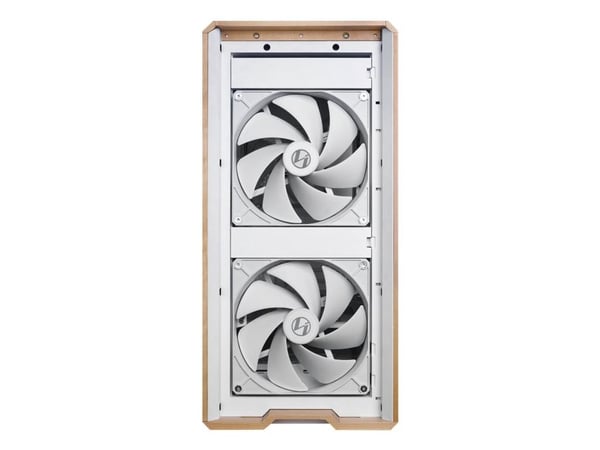 Lian Li Lancool 217 INF - Mid tower - SSI EEB - sidepanel med vindu (herdet glass) - ingen strømforsyning (ATX) - hvit - USB/lyd