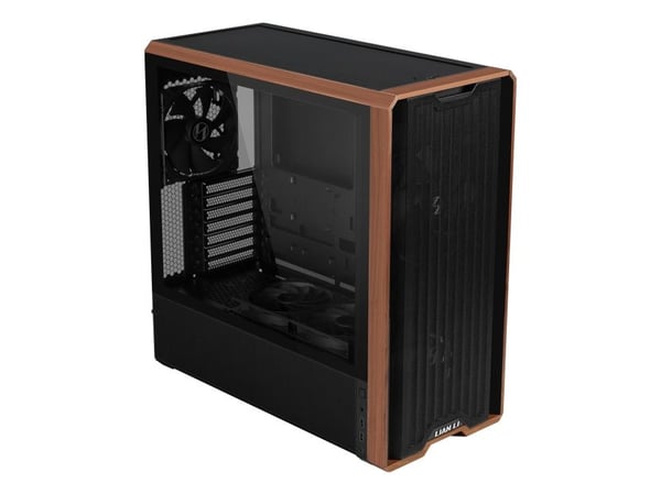 Lian Li Lancool 217 INF, Midi Tower, PC, Svart, ATX, EATX, Micro ATX, Mini-ITX, SSI EEB, Stål, Herdet glass, Hjem/Kontor