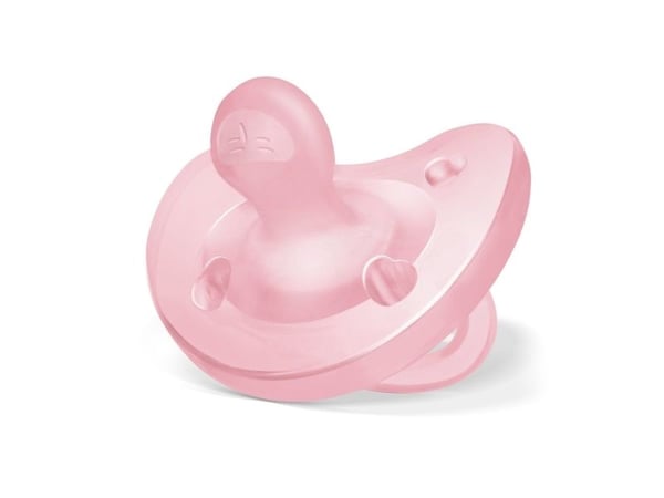 Chicco 00073087110000, Superpehmeä tutti, Anatominen, Silikoni, Tyttö, 2 kpl