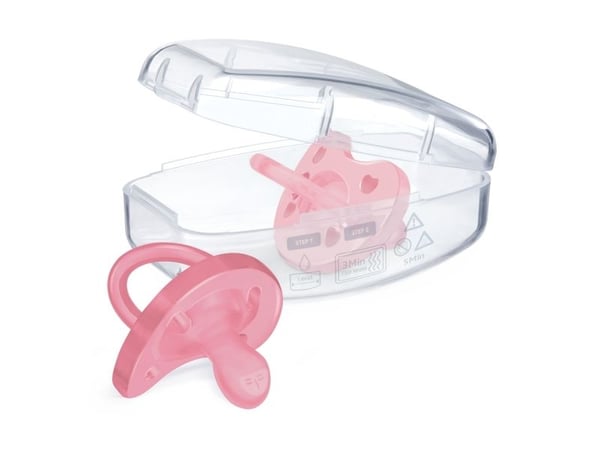 Chicco 00073087110000, Ultramyk, Anatomisk, Silikon, Jente, 2 stykker