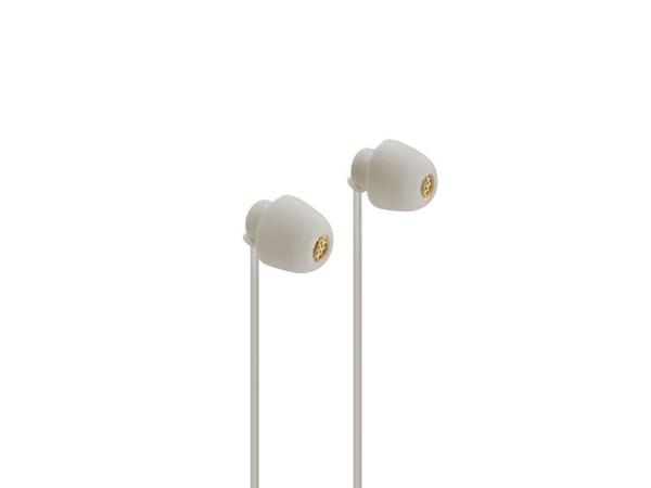 Hama Relax, Koblet med ledninger (ikke trådløs), Samtaler/musikk, 20 - 20000 Hz, 10 g, Hodesett, Sand