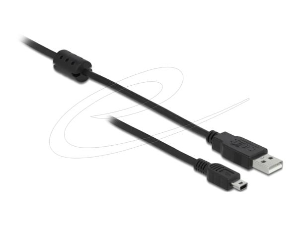 DeLOCK - USB-kaapeli - USB (han) til mini-USB type B (han) - 1 m