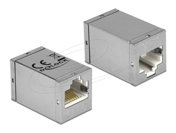 Delock - Nettverkkopler - RJ-45 (hunn) til RJ-45 (hunn) - FTP - CAT 6