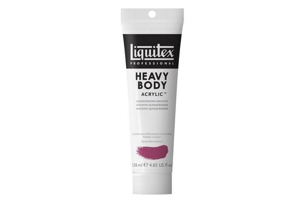 Heavy Body akrylmaling 138 ml Quinacridone magenta 114