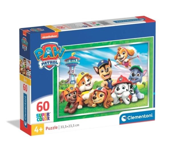 Clementoni Puzzle SuperColor Psi Patrol 60 elementtiä (26071)