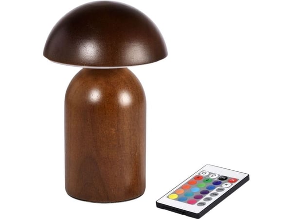 LED lampe, Duni Cordless Amanita, 18cm, Ø12cm