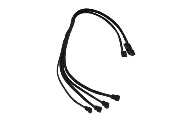 Gelid Solutions CA-PWM-03, 0,42 m, 4 x 4-pin PWM, 4-pin PWM + Molex (4-pin), Hankjønn, Hunkjønn, Rett
