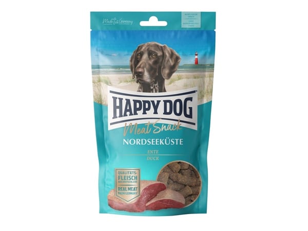 Happy Dog Meat Snack North Sea, Vuxen, Alla raser, Anka, 75 g, Glutenfri