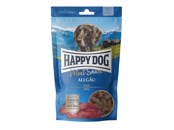 Happy Dog Meat Snack Bavaria, Voksen, Alle hunderaser, Storfekjøtt, 75 g, Glutenfri