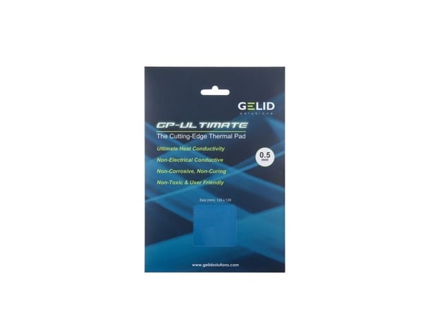 Gelid Solutions TP-GP04-S-D, Termisk pute, 3,2 g/cm³, 120 mm, 120 mm, 2 mm, 1 stykker