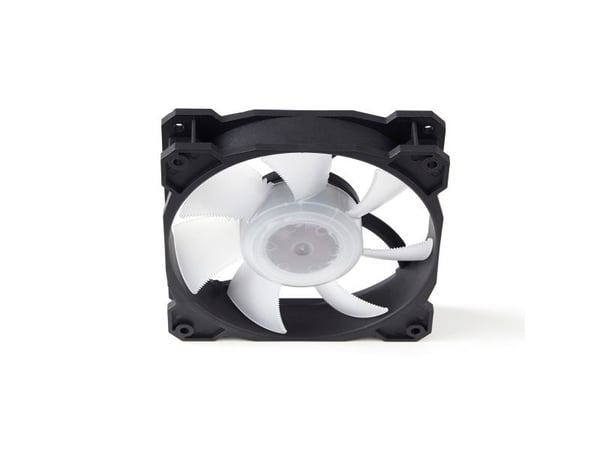 Gelid Solutions Radiant-D, Tuuletin, 12 cm, 77,2 cfm, Musta, Valkoinen