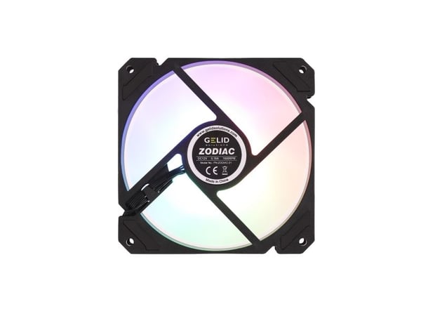 Gelid Solutions FN-ZODIAC-01, Tuuletin, 12 cm, 700 RPM, 1600 RPM, 35 dB, 65,5 cfm