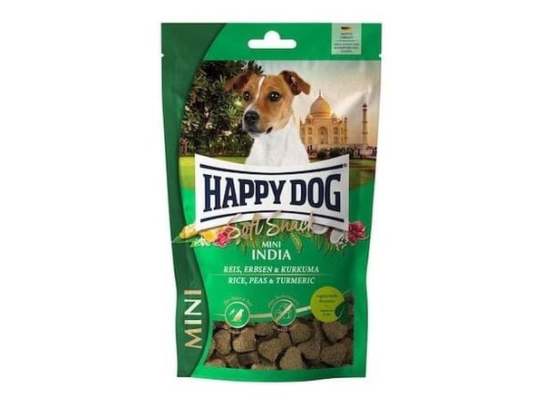 Happy Dog SoftSnack Mini India, Snacks, Hund, Vuxen, Ris, 100 g