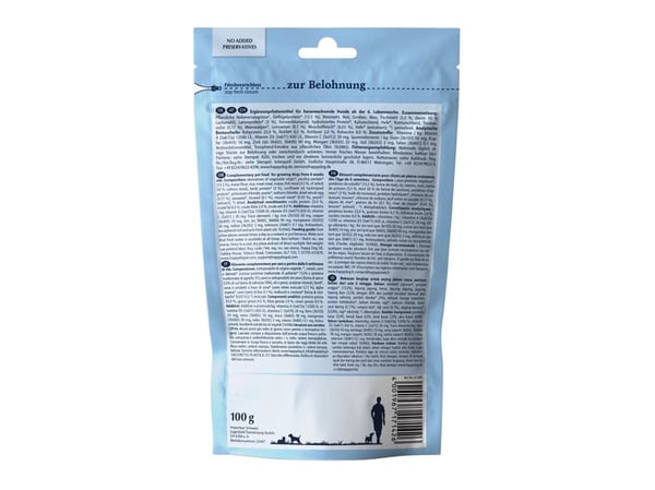 Happy Dog 61289, Snacks, Hund, Valp, Fjærfe, Ris, 100 g