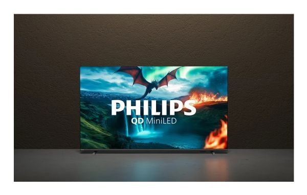 Philips 55MLED810 - 55" Diagonalklasse LED-bakgrunnsbelyst LCD TV - QLED - Smart TV - TITAN OS - 4K UHD (2160p) 3840 x 2160 - HDR - Quantum Dot, Mi...