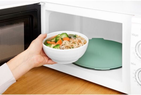 Lékué 890161, Microwave protective mat, Grønn, Silikon, 270 mm, 255 mm, 11 mm