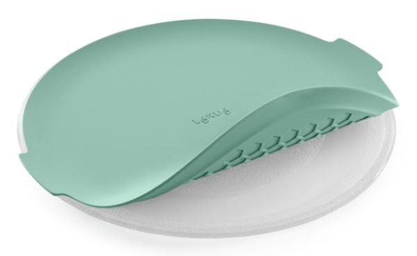 Lékué 890161, Microwave protective mat, Grønn, Silikon, 270 mm, 255 mm, 11 mm