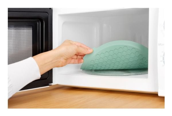 Lékué 890161, Microwave protective mat, Grønn, Silikon, 270 mm, 255 mm, 11 mm