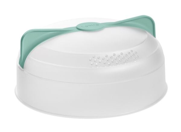 Lékué 890185, Sprutdeksel til mikrobølgeovn, Grønn, Hvit, Polypropylen (PP), 247 mm, 247 mm, 210 mm
