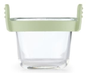Lékué 890284, Torg, Glas, 4 personer, Grön, Transparent, -20 - 220 ° C, Silikon