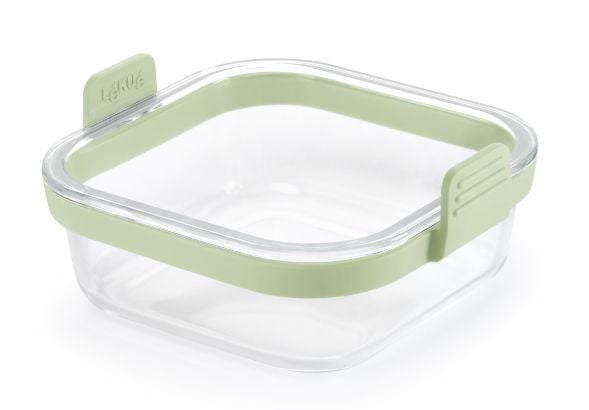 Square airfryer Square glasskål – transparent