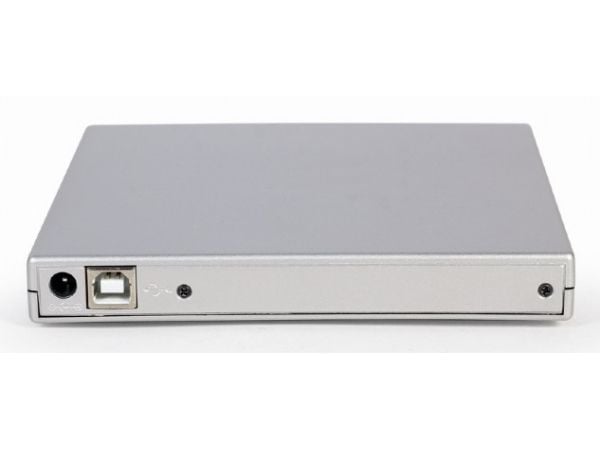 Gembird DVD-USB-021-SV - Platestasjon - DVD±RW (±R DL) / DVD-RAM - 8x/8x/5x - USB 2.0 - ekstern
