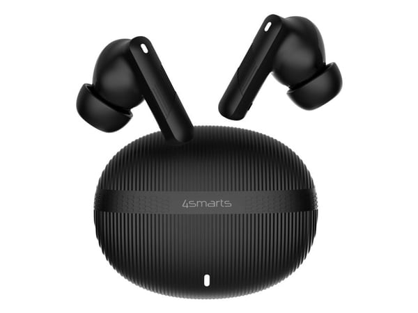 4smarts SkyBuds Pro ANC, True Wireless Stereo (TWS), Samtale/Musikk/Sport/Hverdag, 40 g, Hodesett, Sort